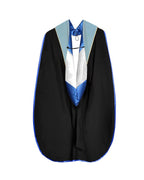 Deluxe Doctoral Graduation Hood with Gold Piping