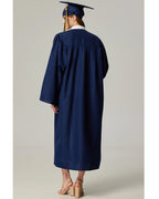 MyGradDay Unisex  Matte Graduation Cap & Gown with Tassel 2025 Year Charm Rich Color（FREE SHIPPING）
