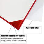 Smooth Graduation Diploma Cover Certificate Holder 8 1/2" x 11" Tent Style
