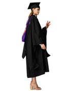 MyGradDay Unisex Master Graduation Gown Cap and Hood Master Regalia with 2026 Tassel