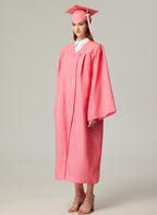 GraduationService Unisex  Matte Graduation Cap & Gown with Tassel 2025 Year Charm Rich Color