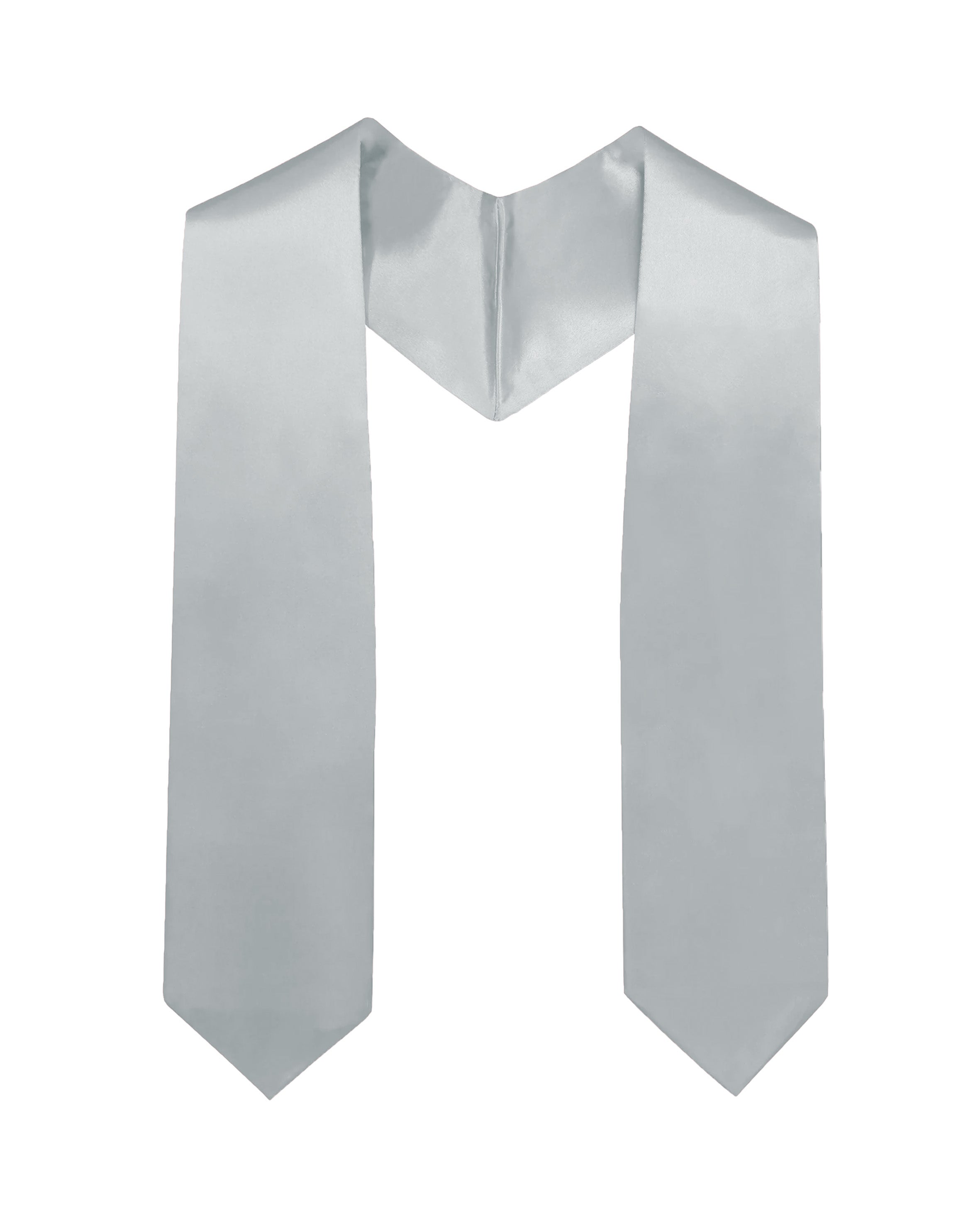 Unisex Kids Plain Graduation Stole 50” Total Length