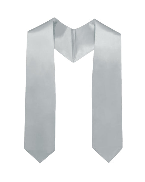 Unisex Kids Plain Graduation Stole 50” Total Length
