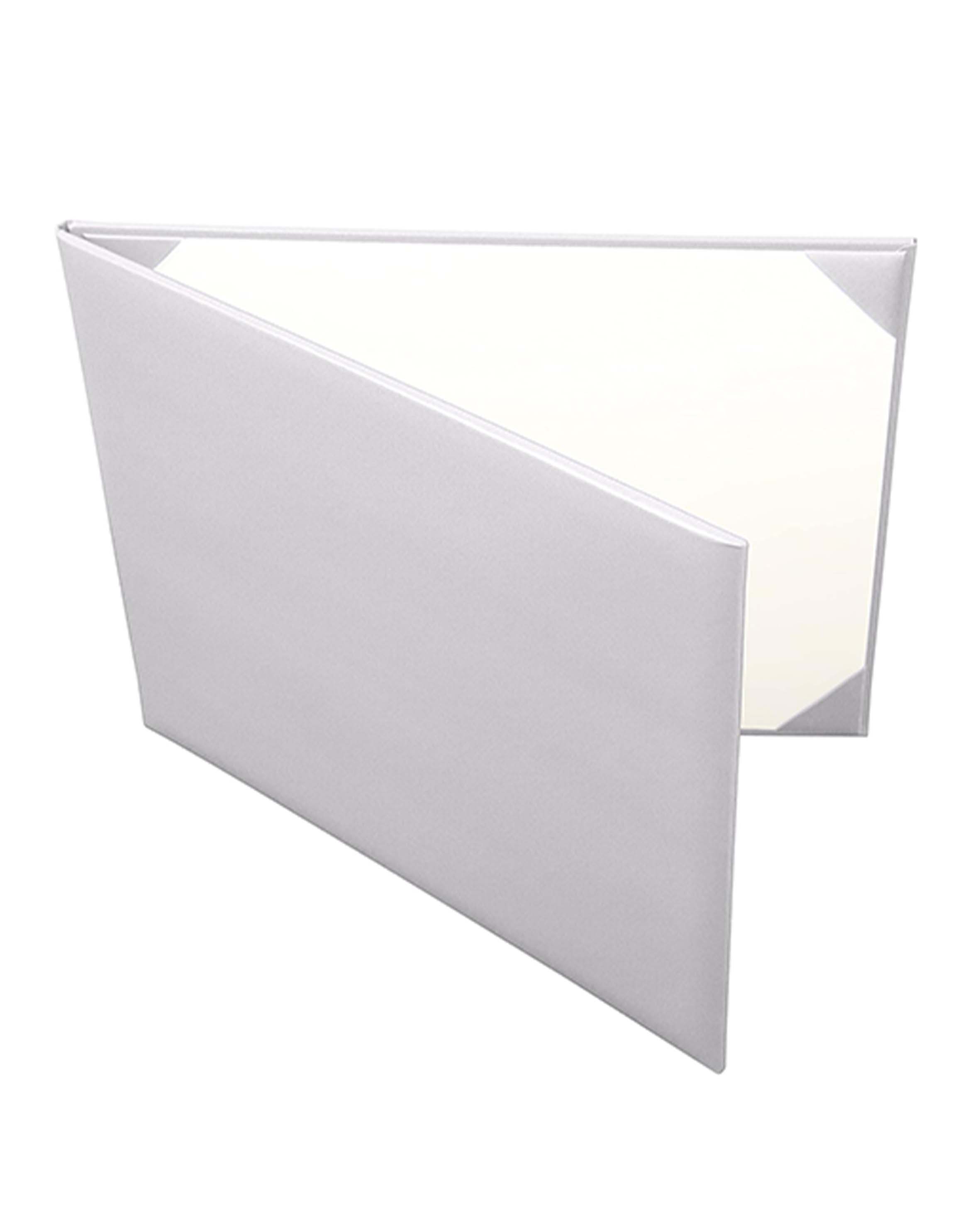 Smooth Leather Graduation Diploma Cover ( Book Style-No printing ) Certificate Holder 8 1/2"x11"