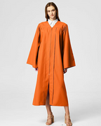 Unisex Matte choir robes for church Baptism Officiant Confirmation Costume,Graduation Gown Pastor &judges robe