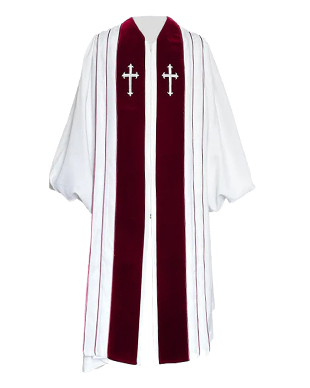 Customized Unisex Deluxe Church Robe | Pulpit Clergy Robe | Pastor Robes MyGradDay