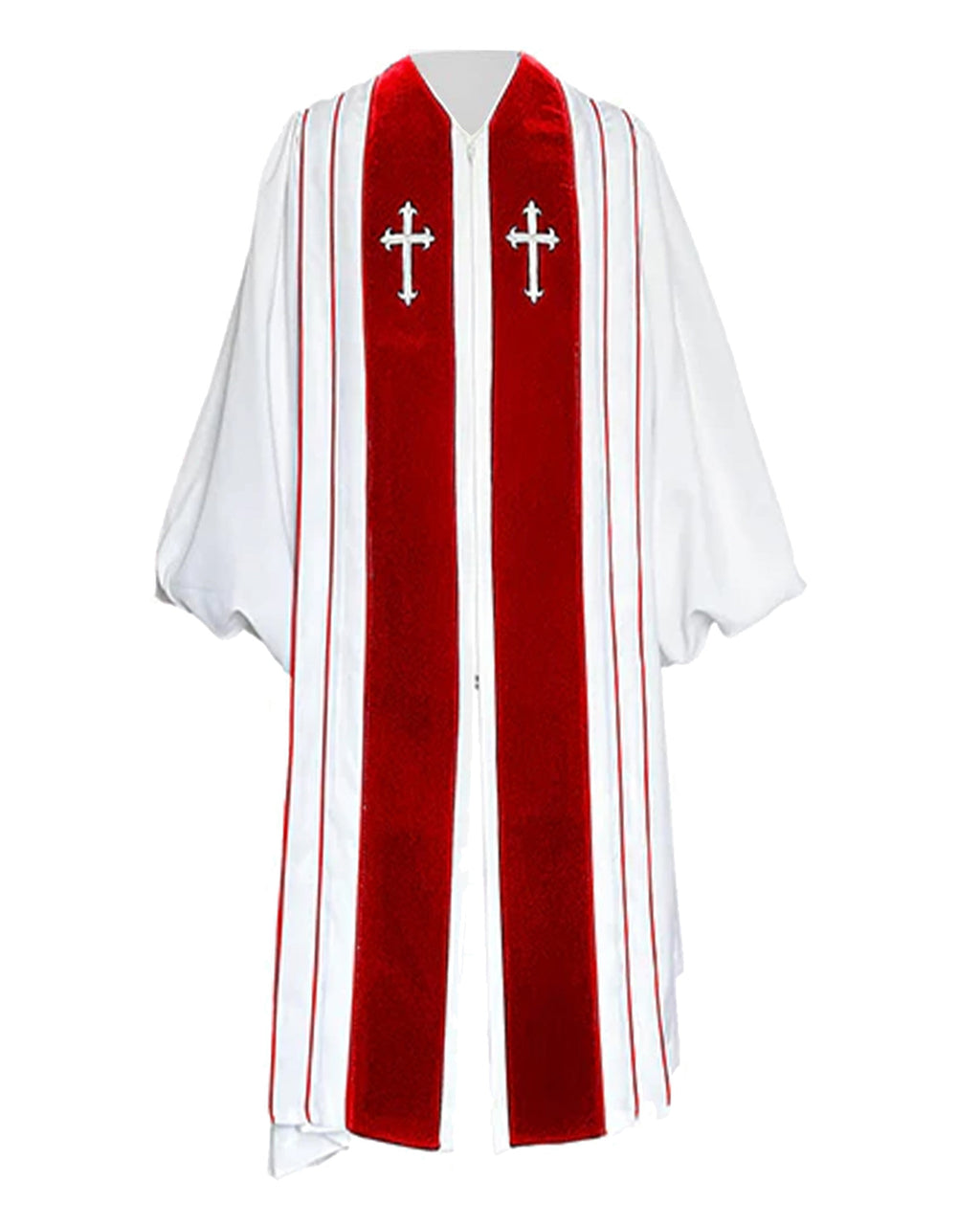 Customized Unisex Deluxe Church Robe | Pulpit Clergy Robe | Pastor Robes MyGradDay