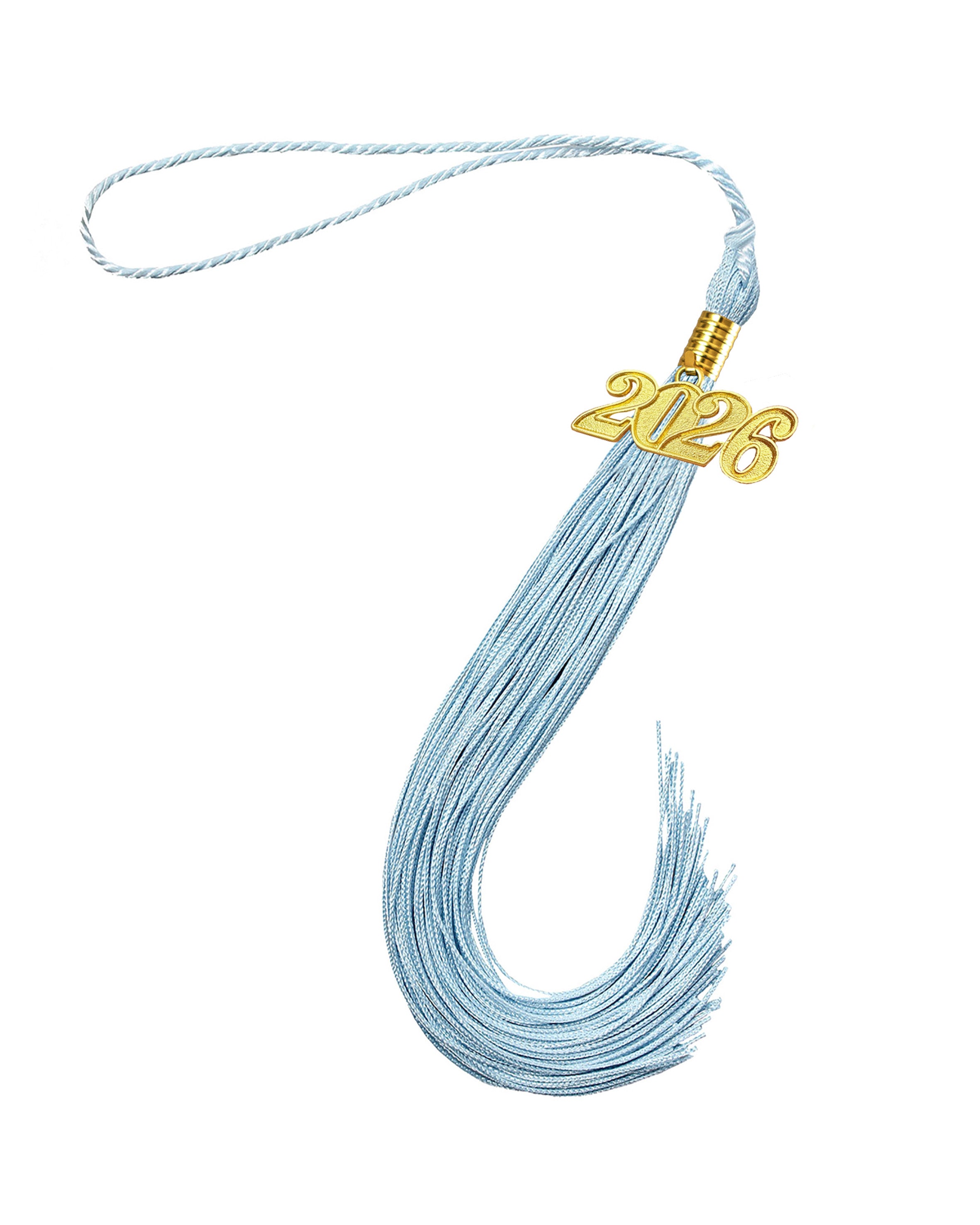 Graduation Tassel with 2026 Year Charm For Cap and Gown ( Rich Color )