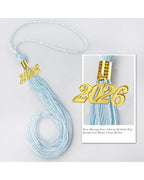 Graduation Tassel with 2026 Year Charm For Cap and Gown ( Rich Color )