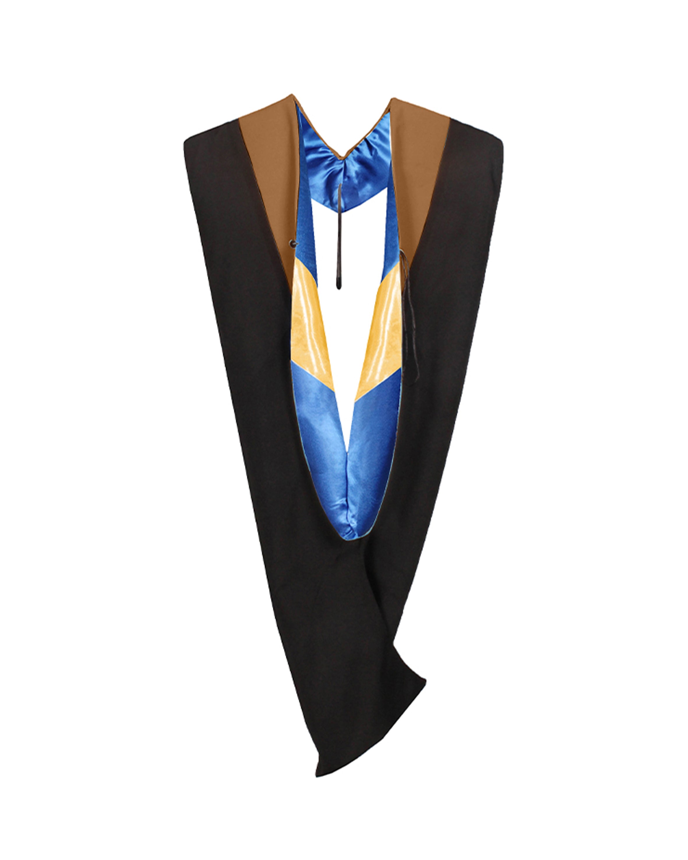 MyGradDay Unisex Master Graduation Gown Cap and Hood Master Regalia with 2026 Tassel