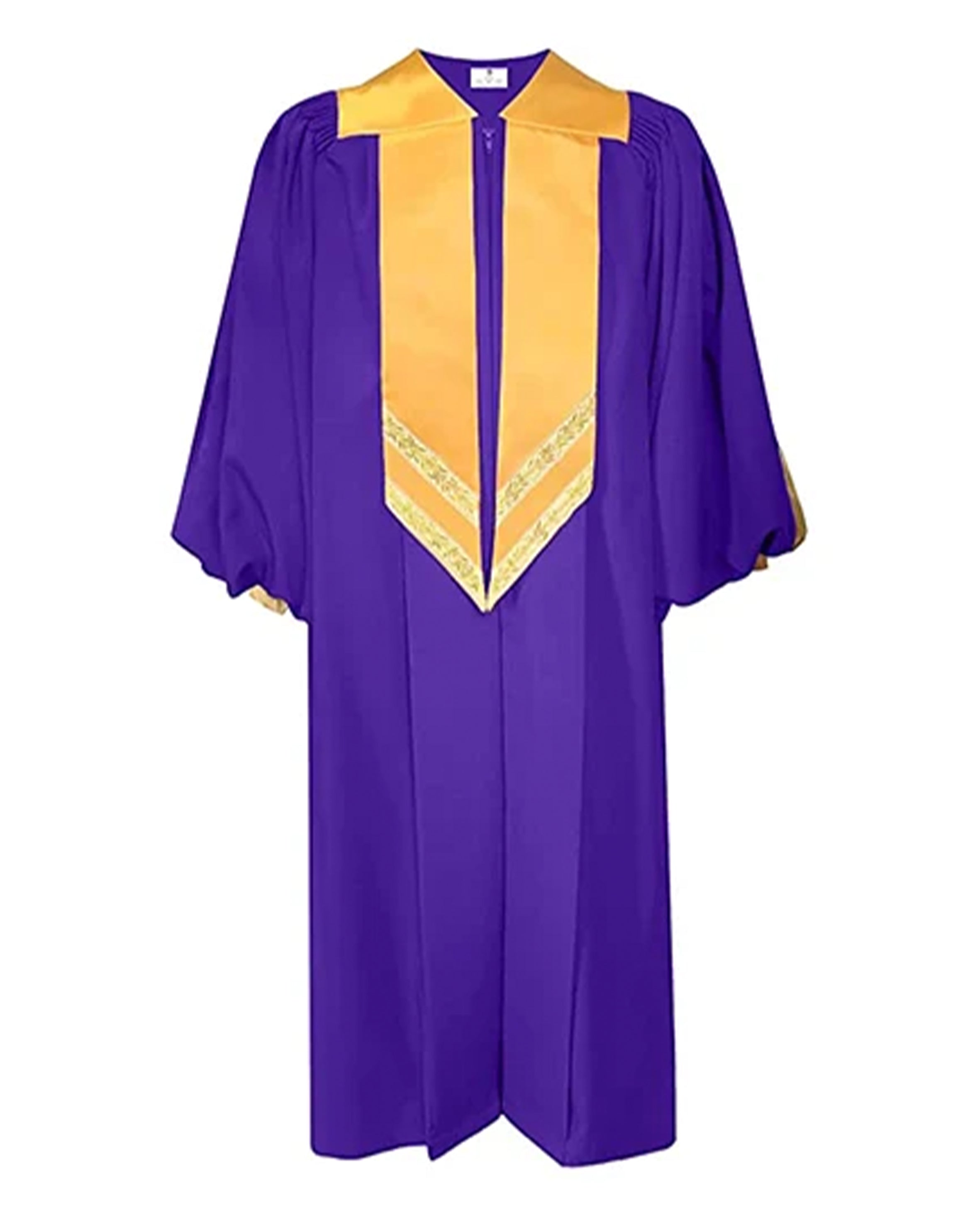 Customized Unisex Deluxe Crescendo Choir Robe with Cuff Sleeves for Adult MyGradDay