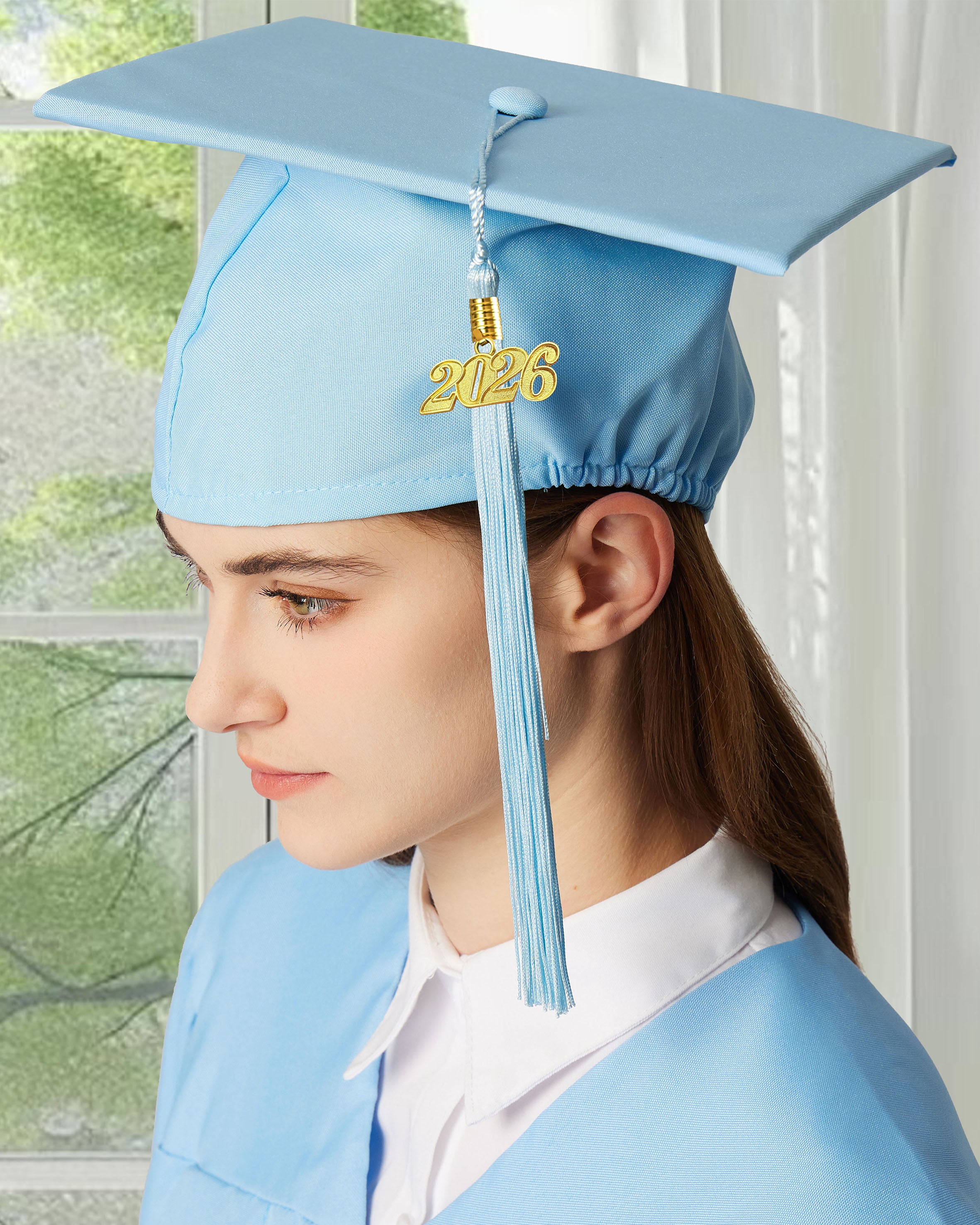 Graduation Tassel with 2026 Year Charm For Cap and Gown ( Rich Color )