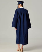 Unisex Matte Graduation Cap & Gown with Tassel 2026 Year Charm ( Rich Color )