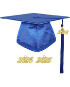 Shiny Kindergarten & Preschool Graduation Gown Cap with Tassel 2026 Charm