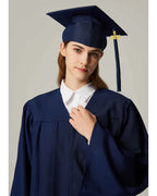 Unisex Matte Graduation Cap & Gown with Tassel 2026 Year Charm ( Rich Color )