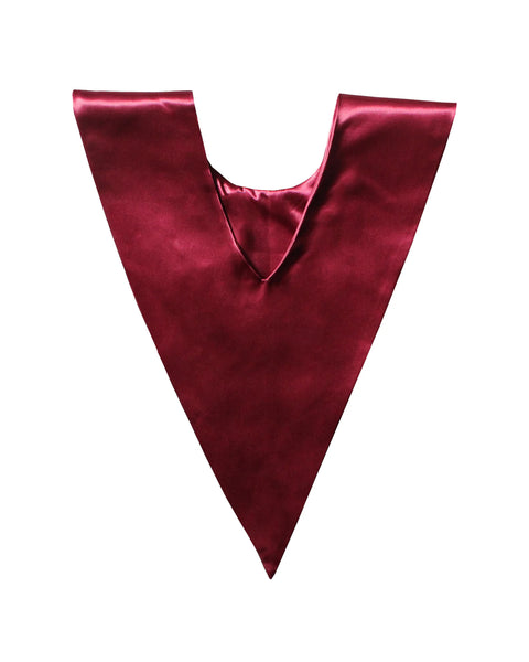 Traditional One Color V Stoles | Graduation Stole | Choir Stole