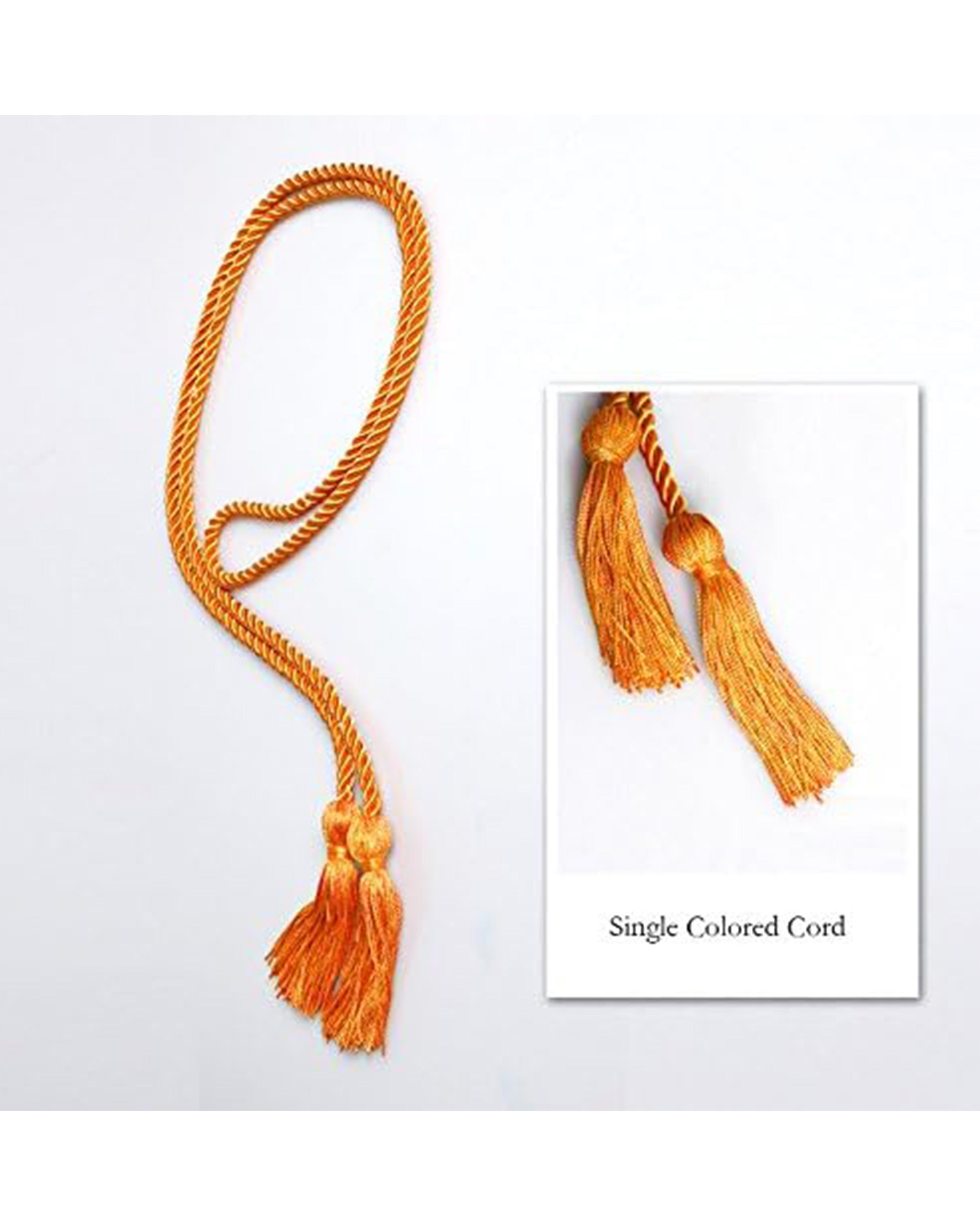 Graduation Honor Cord Single Polyester Honor Cord Length 68"
