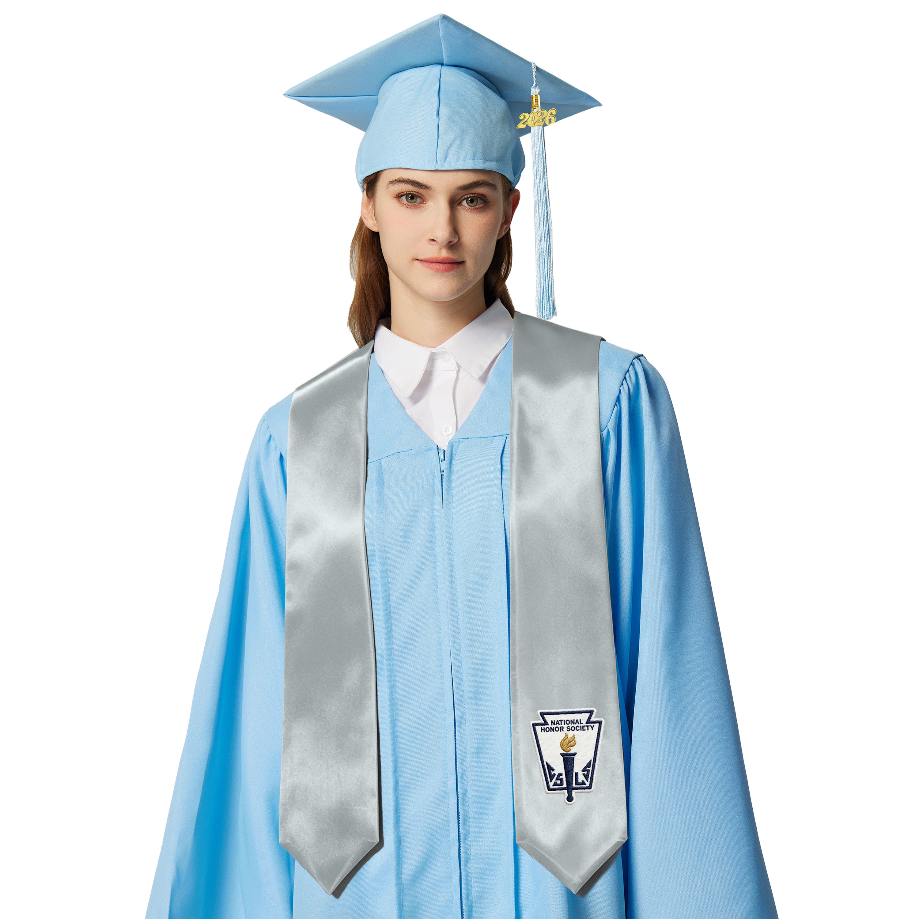 MyGradDay National Honor Society Stole 60" Graduation Sash with Embroidery | nhs stole for graduation