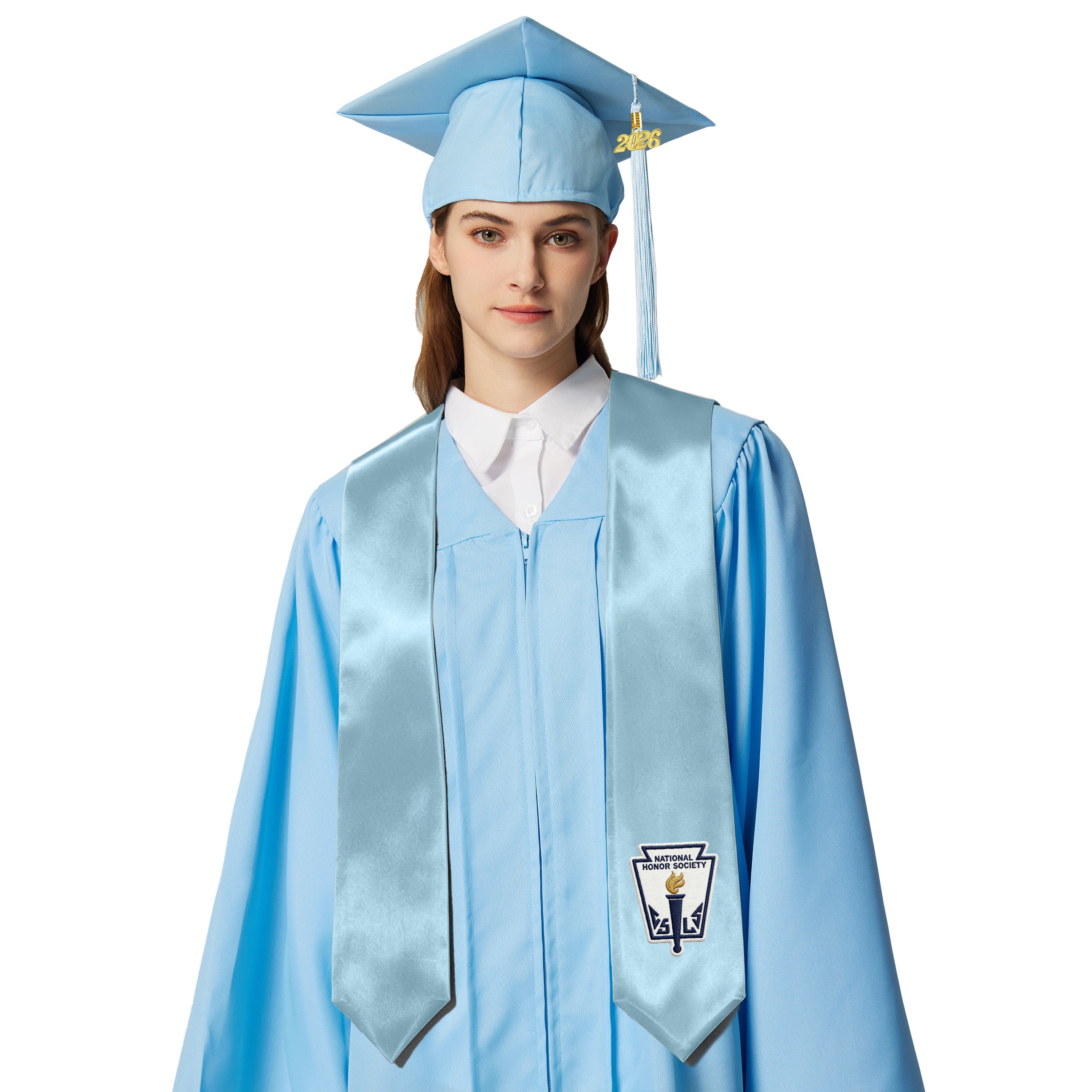 MyGradDay National Honor Society Stole 60" Graduation Sash with Embroidery | nhs stole for graduation