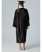 Unisex Shiny Graduation Cap and Gown with Tassel 2026 Year Charm ( Rich Color )