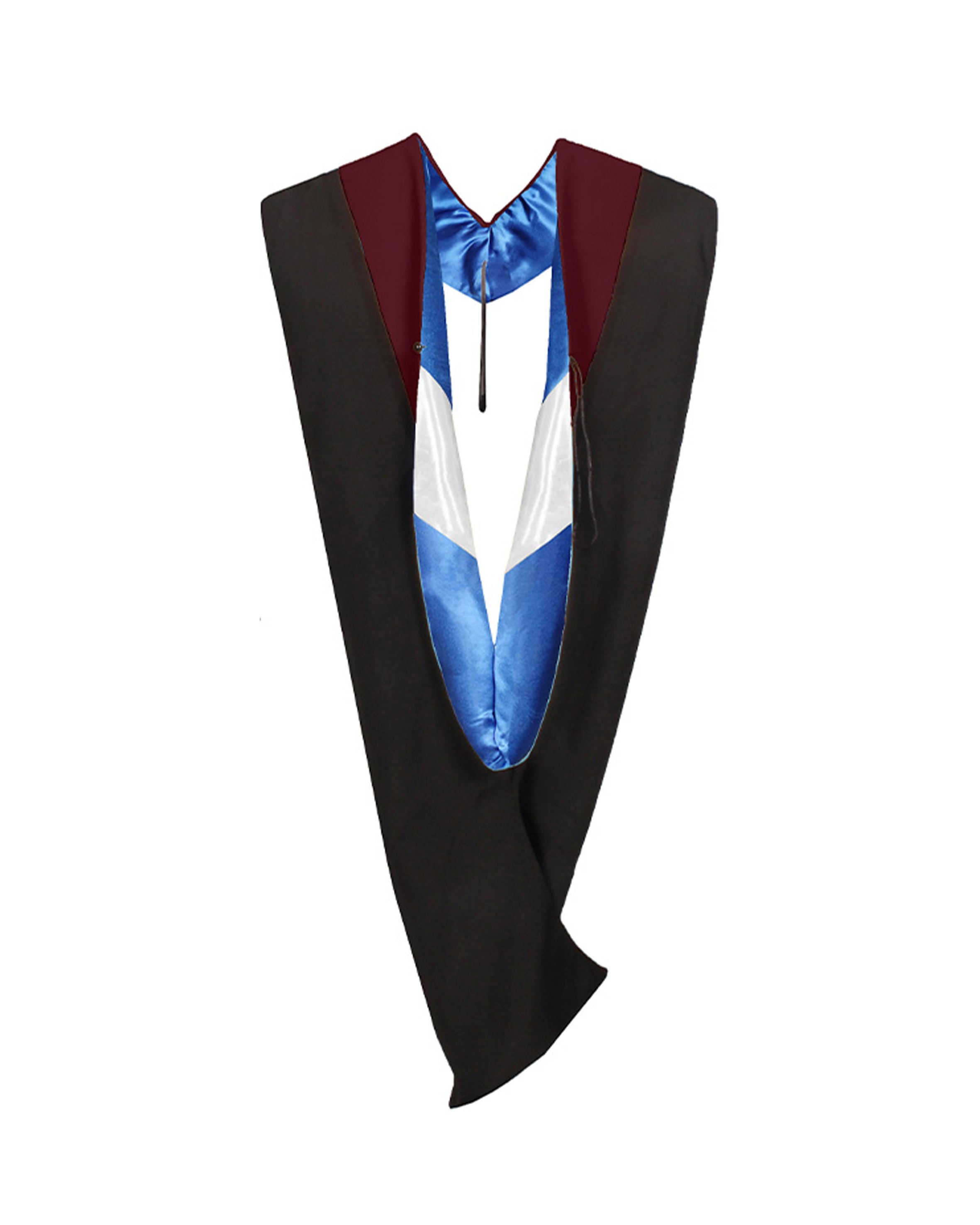 MyGradDay Unisex Master Graduation Gown Cap and Hood Master Regalia with 2026 Tassel