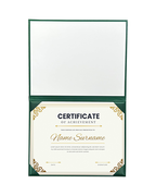 Smooth Graduation Diploma Cover Certificate Holder 8 1/2" x 11"