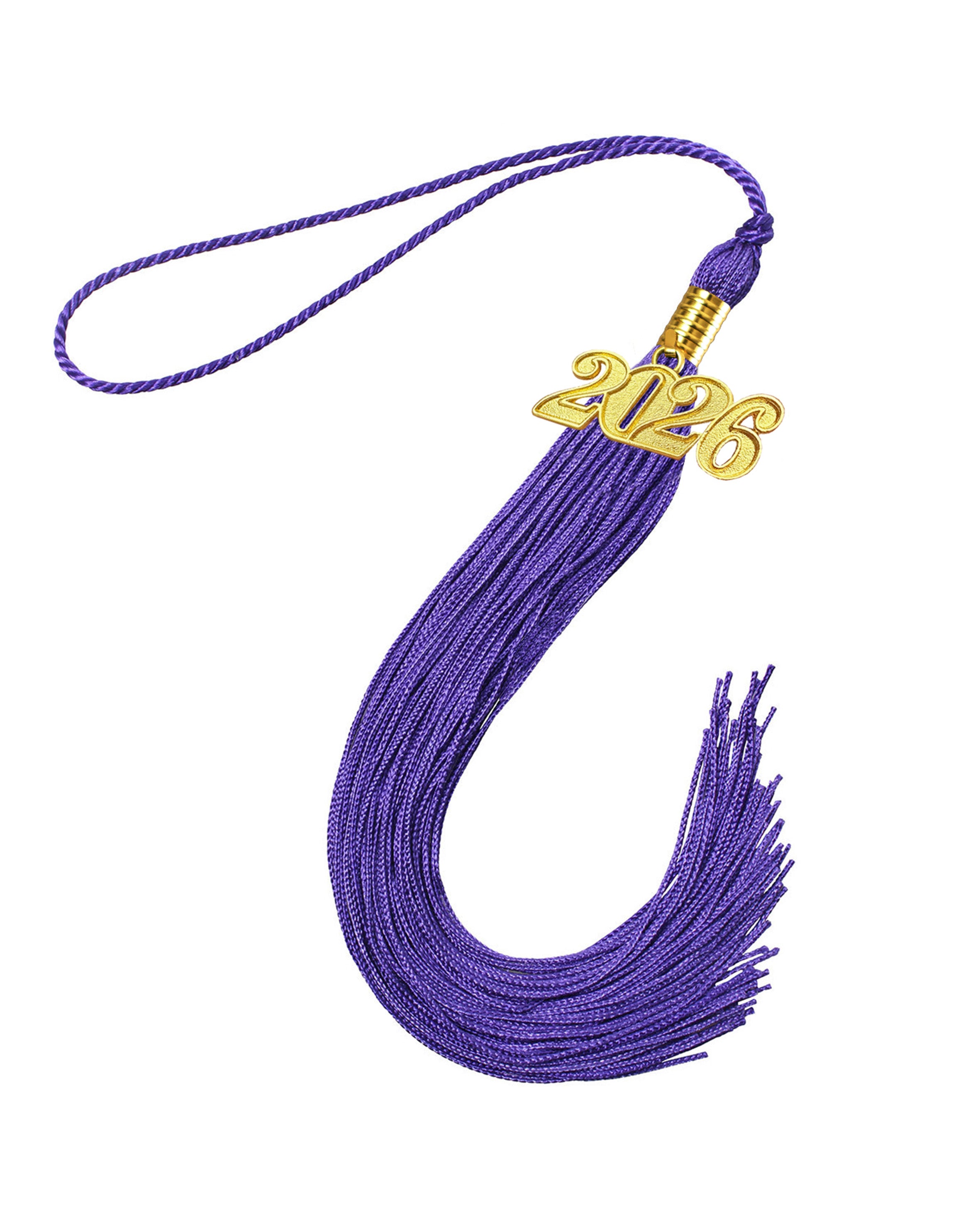 Graduation Tassel with 2026 Year Charm For Cap and Gown ( Rich Color )