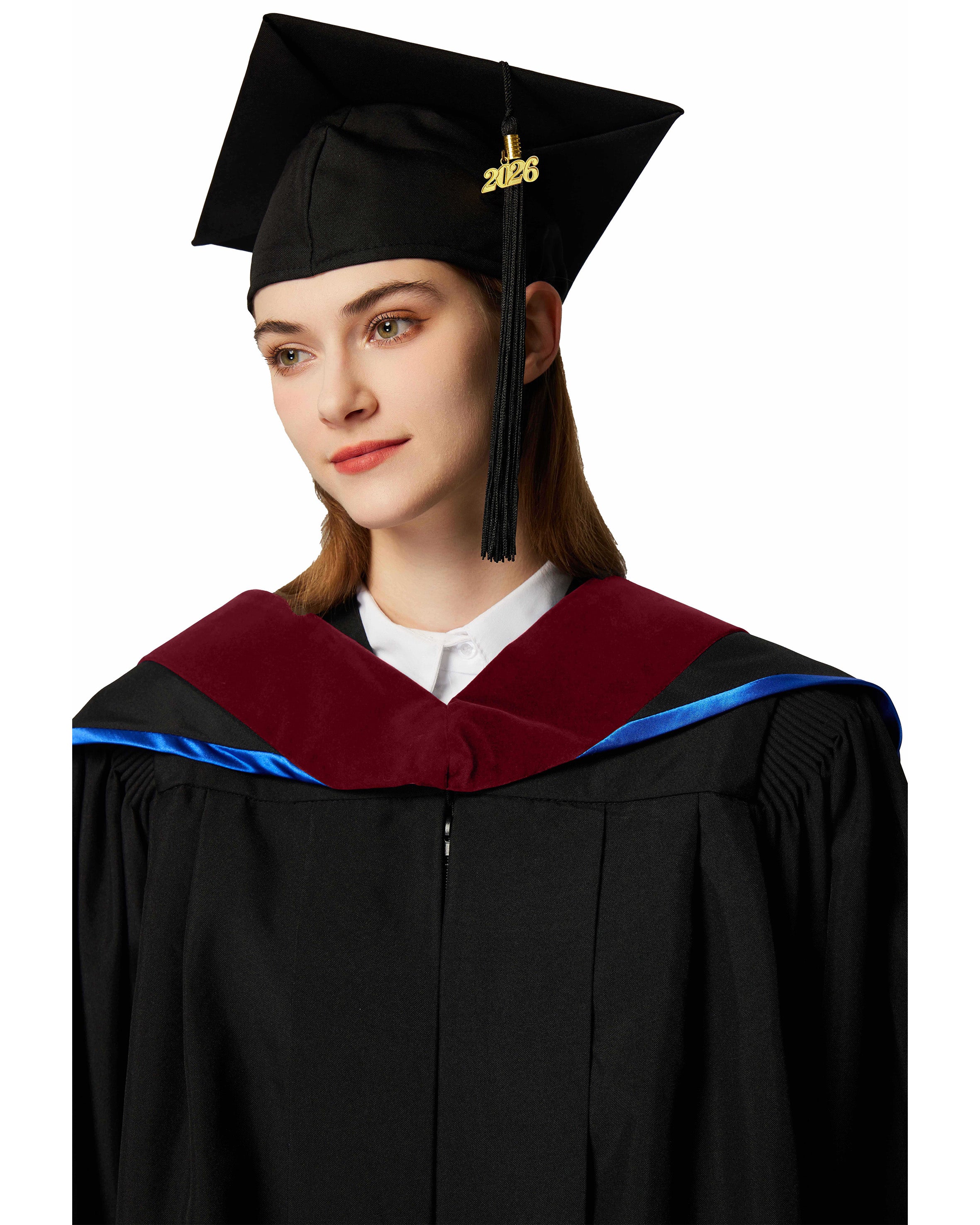 MyGradDay Unisex Deluxe Graduation Master Hood ( Rich Color )