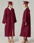 Unisex Matte Graduation Cap & Gown with Tassel 2026 Year Charm ( Rich Color )