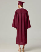 Unisex Matte Graduation Cap & Gown with Tassel 2026 Year Charm ( Rich Color )