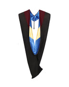MyGradDay Unisex Master Graduation Gown Cap and Hood Master Regalia with 2026 Tassel