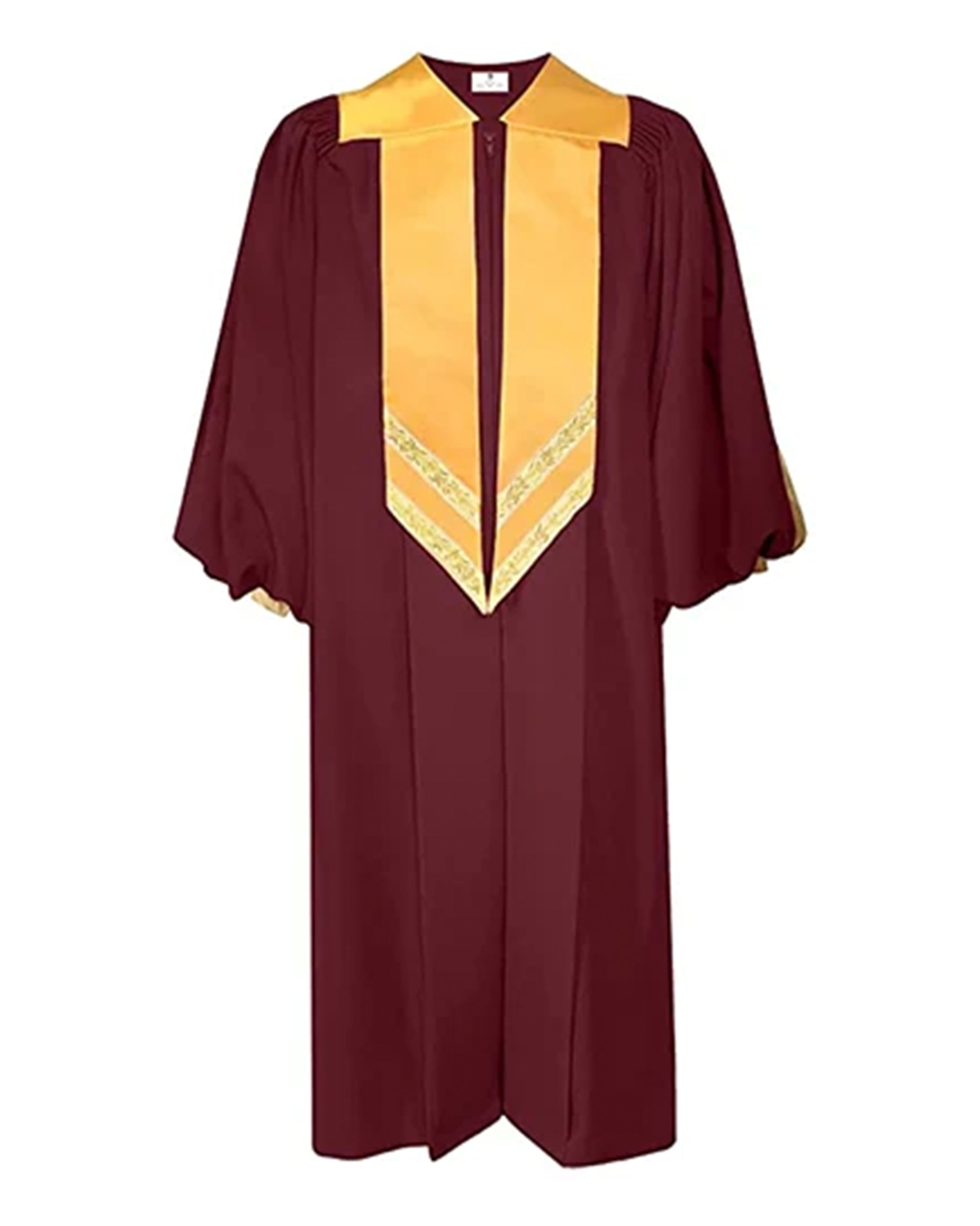 Customized Unisex Deluxe Crescendo Choir Robe with Cuff Sleeves for Adult MyGradDay