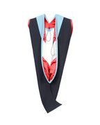 MyGradDay Unisex Master Graduation Gown Cap and Hood Master Regalia with 2026 Tassel