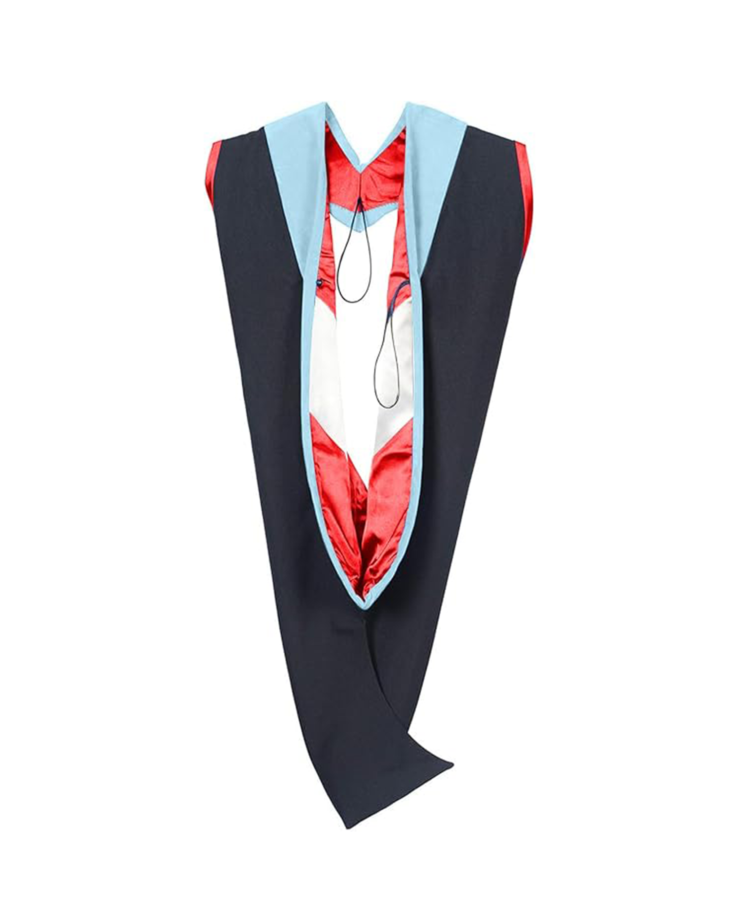 MyGradDay Unisex Master Graduation Gown Cap and Hood Master Regalia with 2026 Tassel