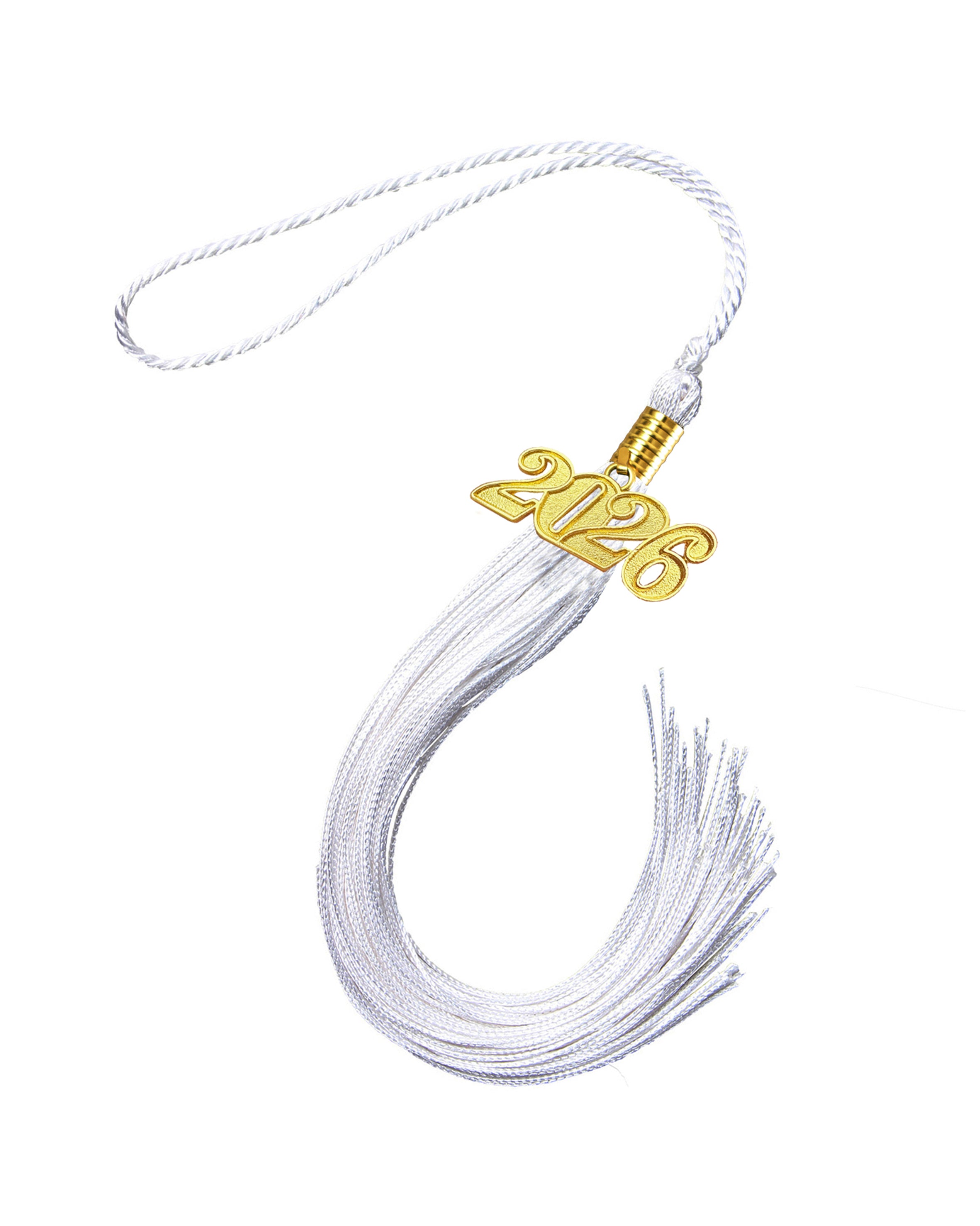 Graduation Tassel with 2026 Year Charm For Cap and Gown ( Rich Color )