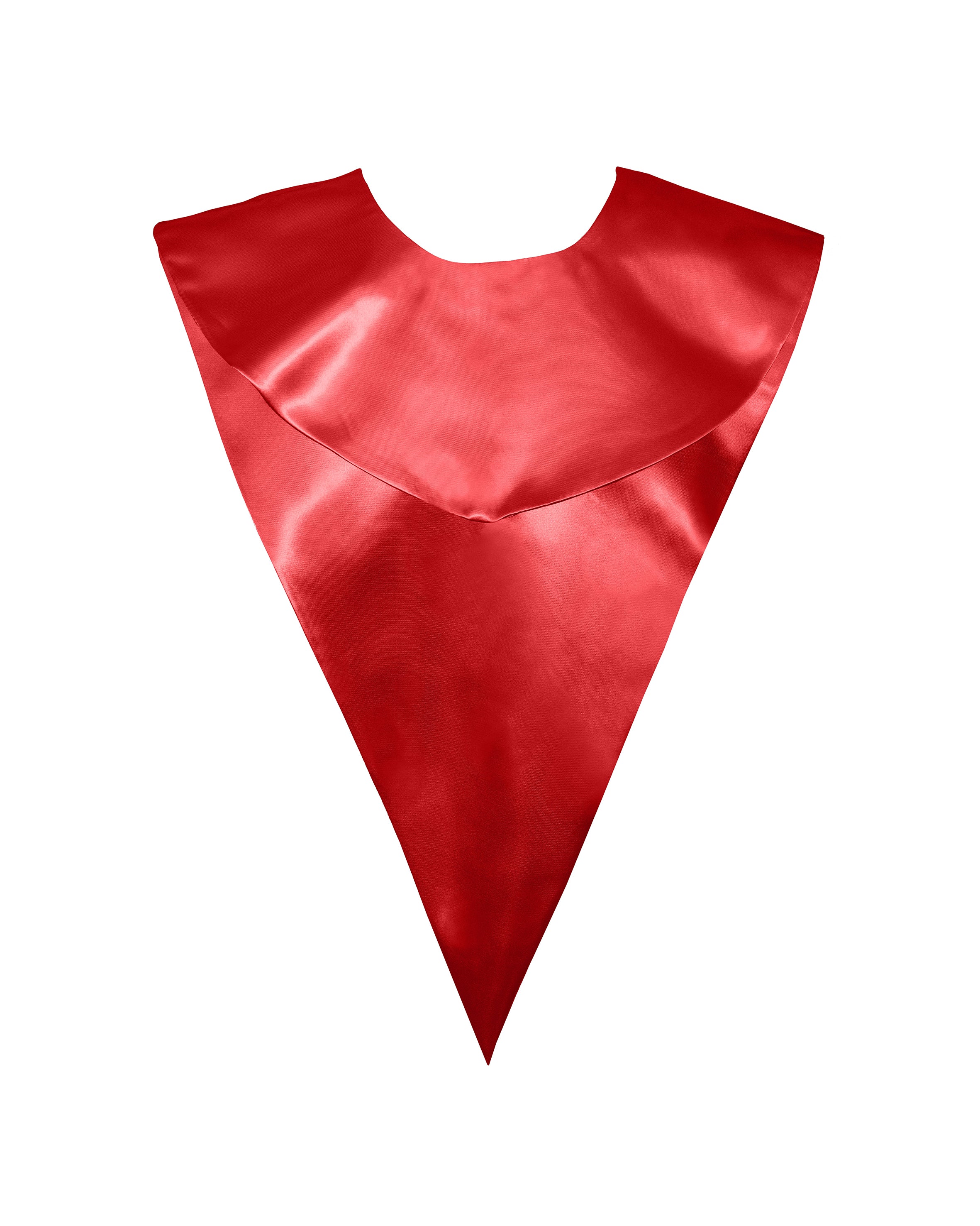 Traditional One Color V Stoles | Graduation Stole | Choir Stole