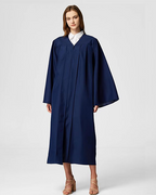 Unisex Matte choir robes for church Baptism Officiant Confirmation Costume,Graduation Gown Pastor &judges robe
