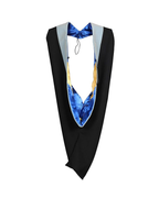 MyGradDay Unisex Master Graduation Gown Cap and Hood Master Regalia with 2026 Tassel