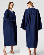 Unisex Matte choir robes for church Baptism Officiant Confirmation Costume,Graduation Gown Pastor &judges robe