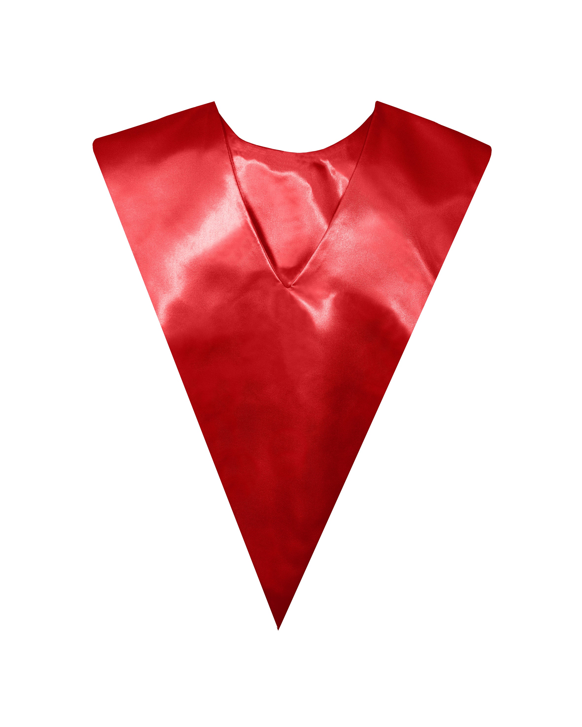 Traditional One Color V Stoles | Graduation Stole | Choir Stole