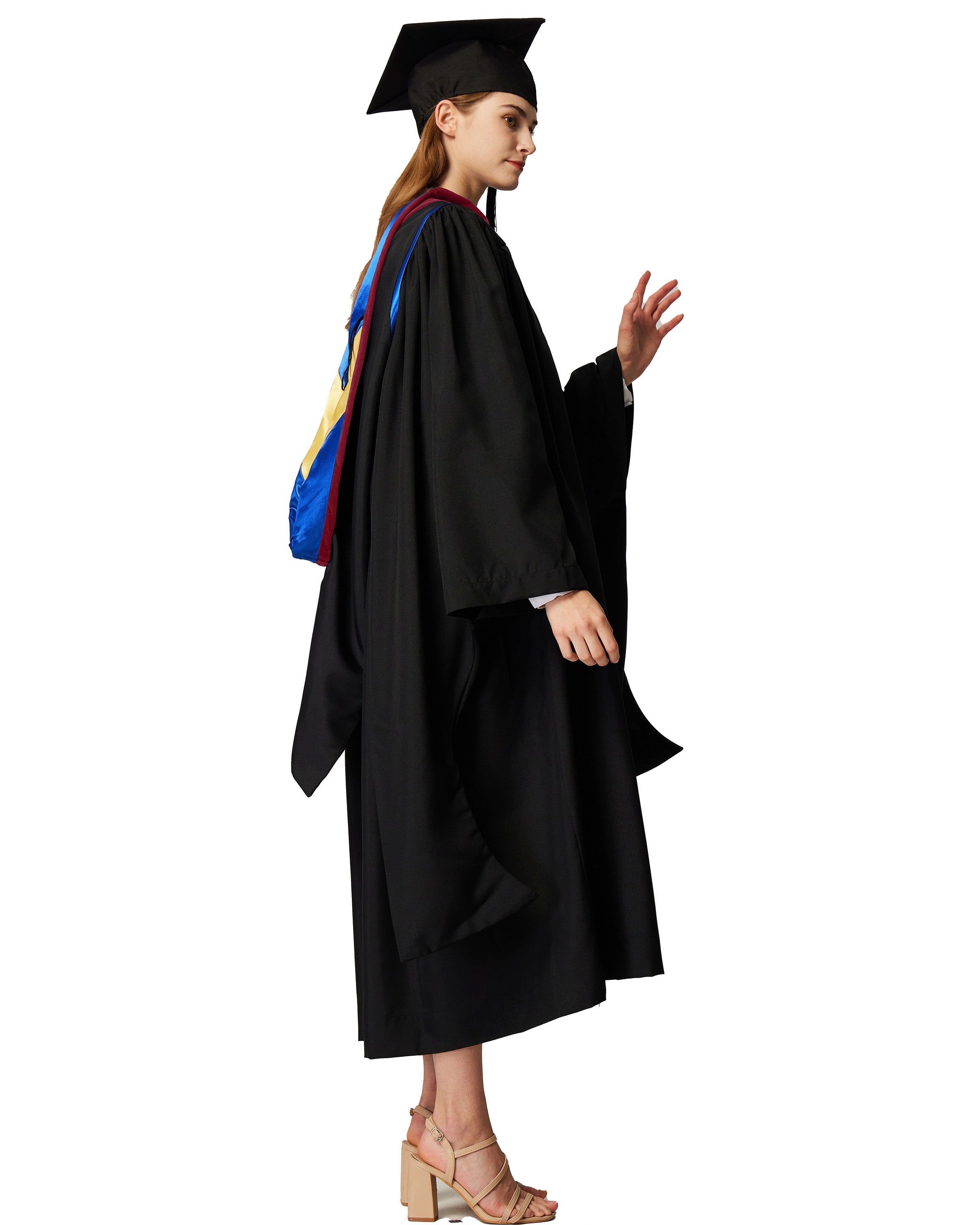 MyGradDay Unisex Deluxe Graduation Master Hood ( Rich Color )