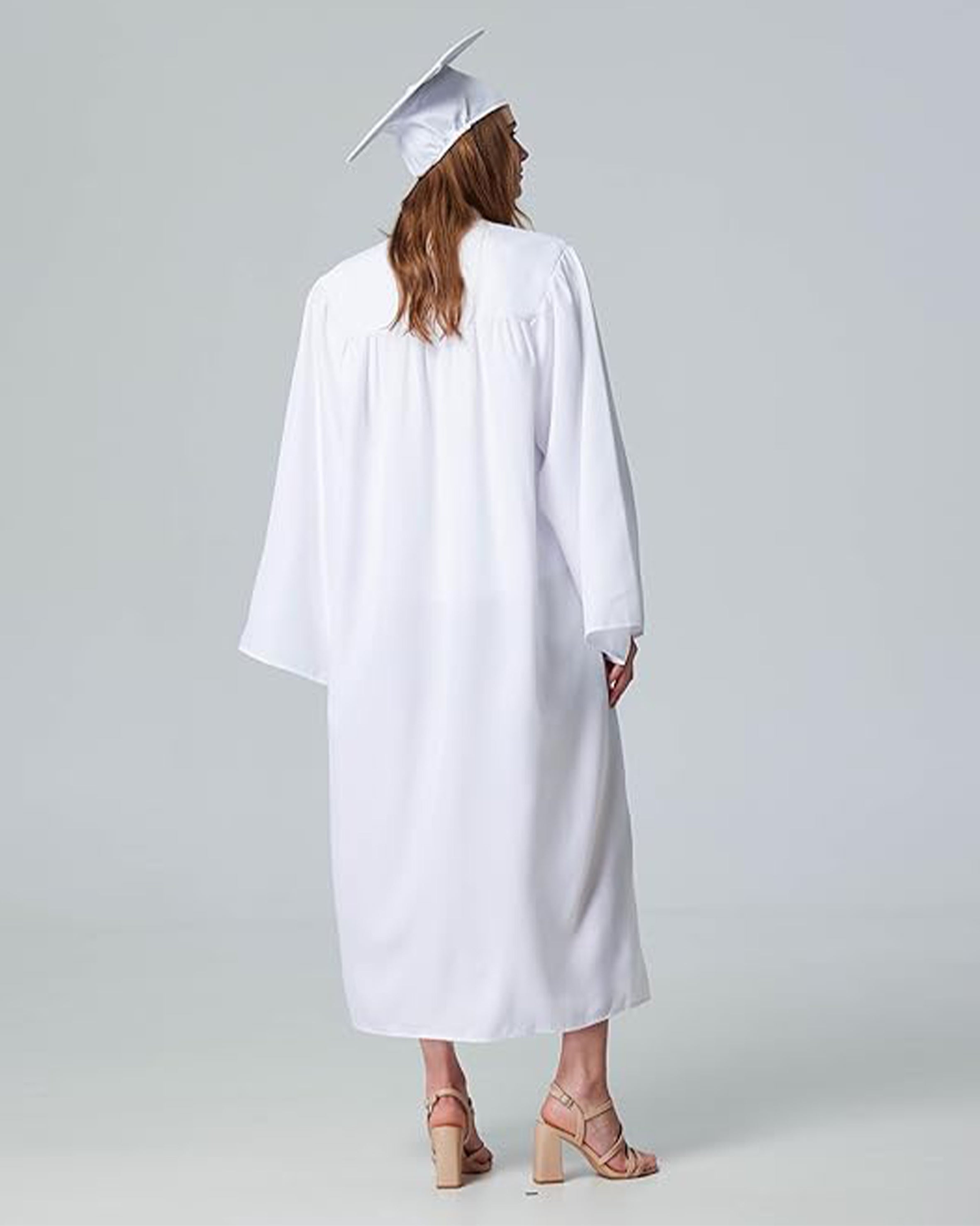 Unisex Matte Graduation Cap & Gown with Tassel 2026 Year Charm ( Rich Color )