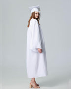 Unisex Matte Graduation Cap & Gown with Tassel 2026 Year Charm ( Rich Color )