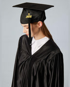 Unisex Shiny Graduation Cap and Gown with Tassel 2026 Year Charm ( Rich Color )