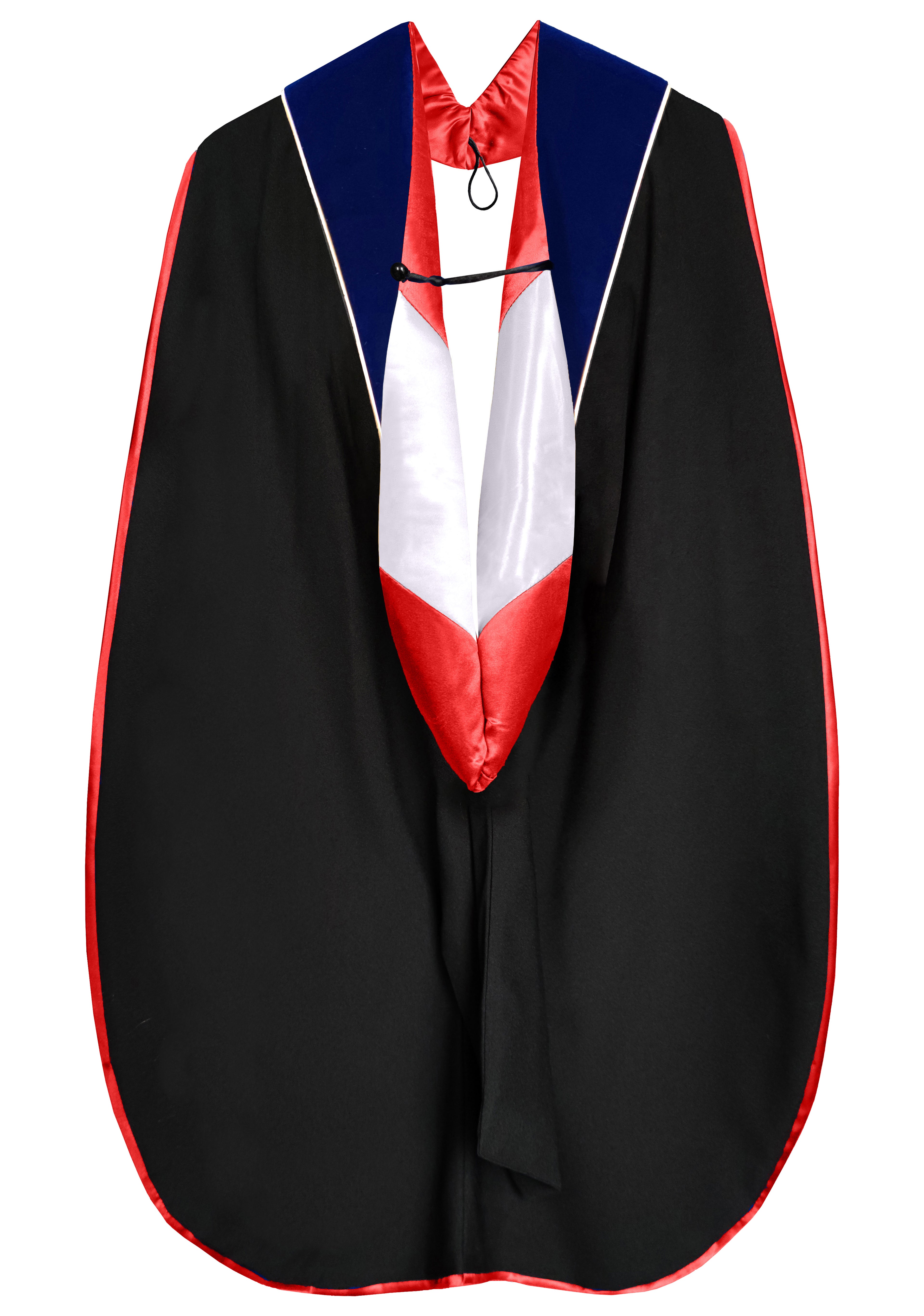Rutgers Subscription only Doctoral Gown Doctoral Tam and Doctoral Hood，Master Cap and Gown ,hood