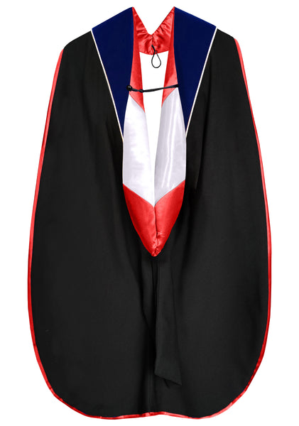 Rutgers Subscription only Doctoral Gown Doctoral Tam and Doctoral Hood，Master Cap and Gown ,hood