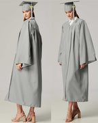 Unisex Matte Graduation Cap & Gown with Tassel 2026 Year Charm ( Rich Color )