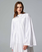 Unisex Shiny Graduation Gown Choir Robe for Church for Baptism Confirmation Choir Officiant or School