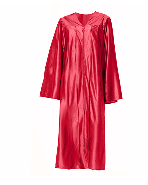 Unisex Shiny Graduation Gown Choir Robe for Church for Baptism Confirmation Choir Officiant or School（6 Colors）