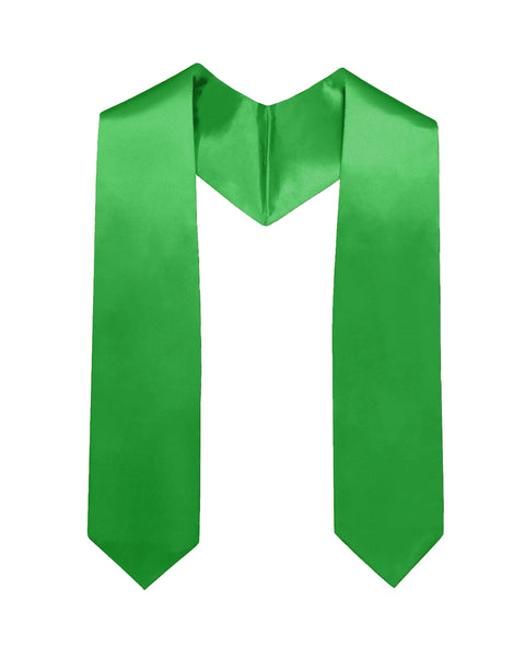 Unisex Kids Plain Graduation Stole 50” Total Length